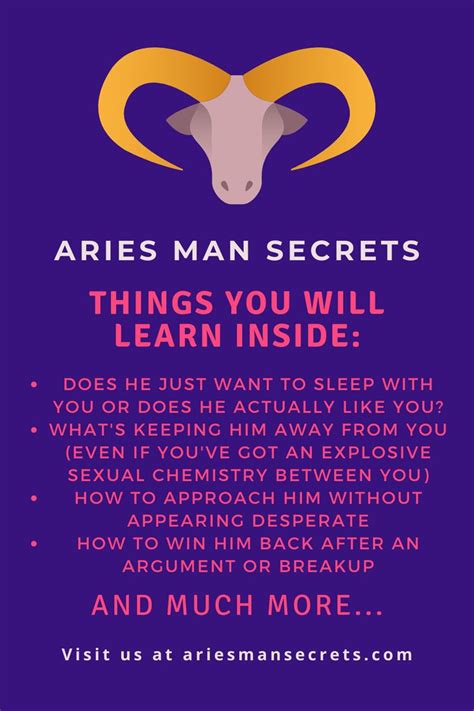 dating an aries guy|aries man positive traits.